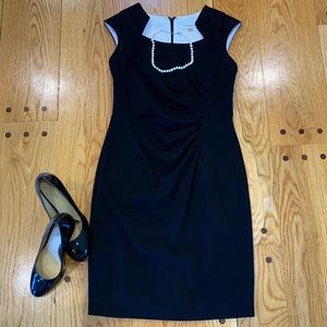 Like- New black Calvin Klein dress. Size 4 petite
